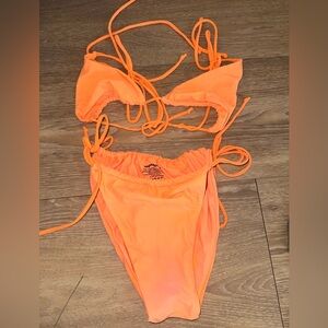 Revolve superdown bikini
